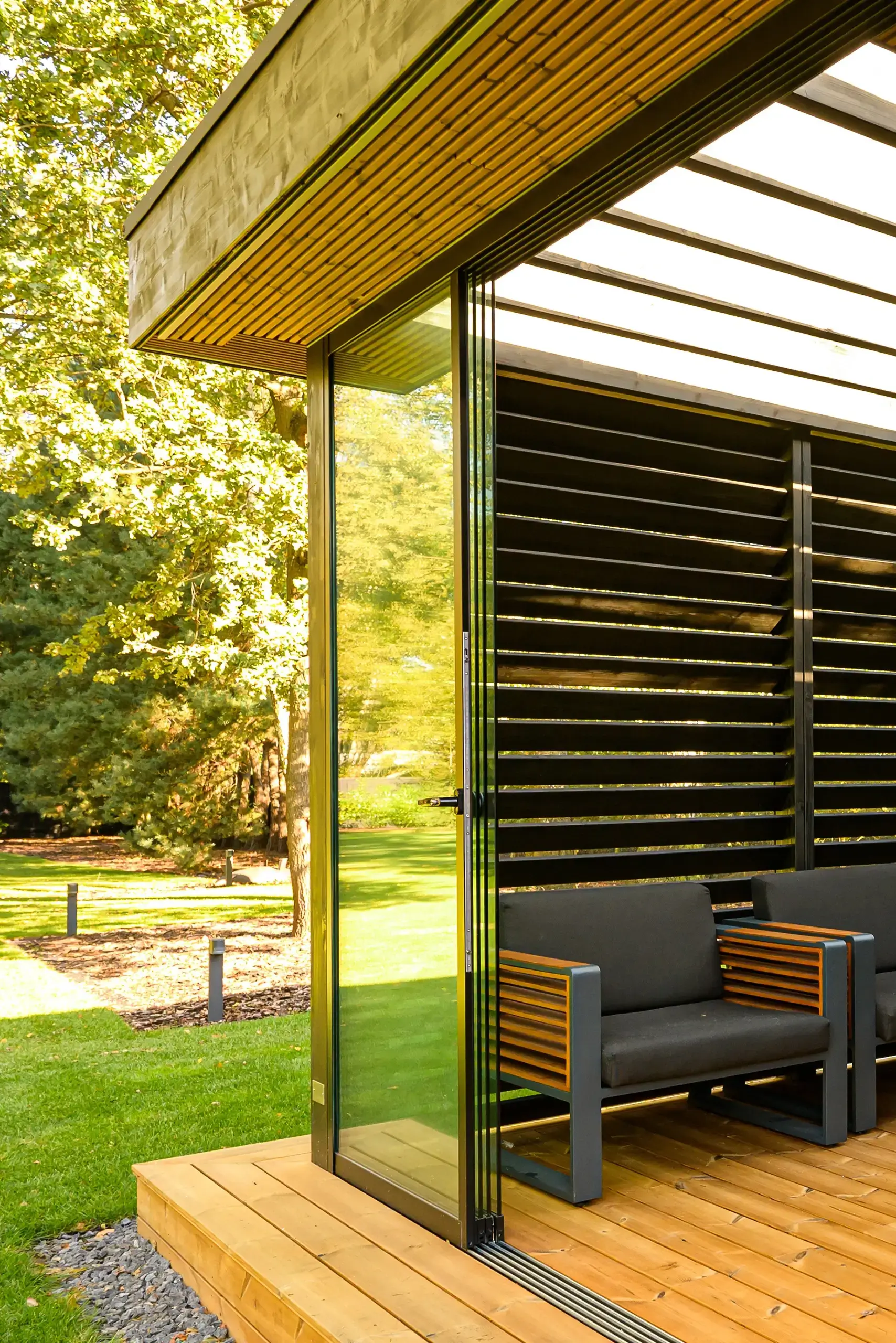 modern gartenhaus holz